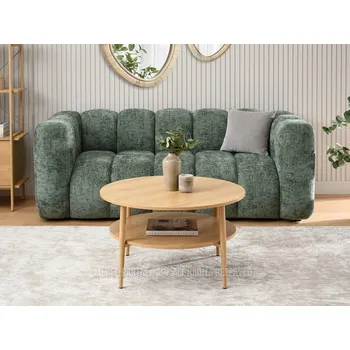 Konferenční stolek Kulatý konferenční stolek TODOR - dub