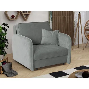 Křeslo Rozkládací křeslo BELA LOFT 1 - popelavé