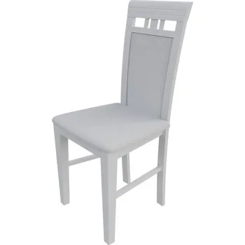 Jídelní židle Jídelní židle MOVILE 12 - bílá / bílá ekokůže