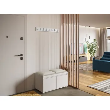 Předsíňová stěna Předsíňová stěna CLENZE 9 - bílá / béžová