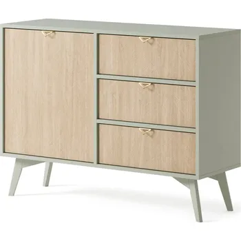 Komoda Kombinovaná komoda MEDEA - eukalyptus / jedle