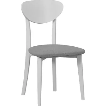 Jídelní židle Jídelní židle NINA 7 - bílá / šedá