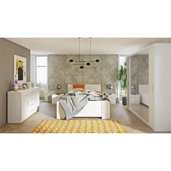 Ložnicová sestava Nábytek do ložnice s postelí 160x200 CORTLAND 6 - bílý