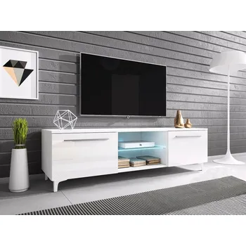 Televizní stolek Stolek pod televizi KERRI - bílý