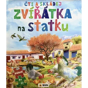 První čtění Čti a skládej - ZVÍŘÁTKA NA STATKU