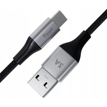 Datový kabel Kabel Allity USB - USB typ C 1 m černý
