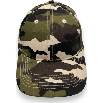 Kšiltovka Fashion Dívčí vojenská kšiltovka Barva: Vojenská