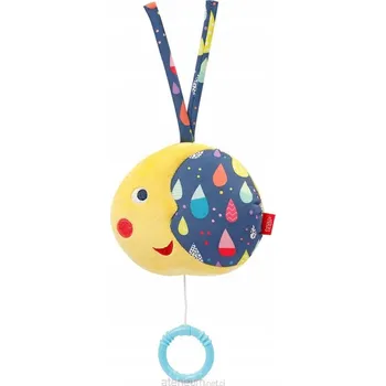 plyšák BAREVNÉ UKLIDŇUJÍCÍ MAZLENÍ PLYŠOVÝ MAZLÍČEK PŘÍTULNÍČEK HRACÍ SKŘÍŇKA Měsíc