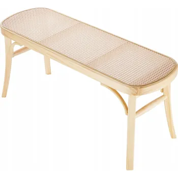 Zahradní lavice Lavice bez opěradla, dřevěná, 110 x 36,8 cm