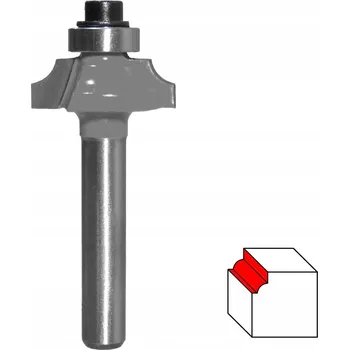 Fréza Profilová fréza s ložiskem, stopka 6 mm