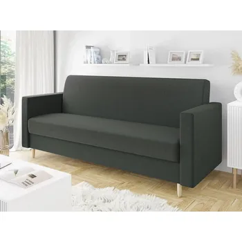 Pohovka Rozkládací pohovka s úložným prostorem BAZYLI - šedá