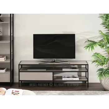 Televizní stolek Televizní stolek MAIRA - béžový / černý