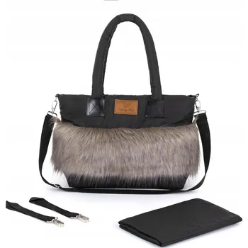 Fusak Taška HappyBee s kožíškem Trinity Black