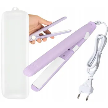 Žehlička na vlasy MINI ŽEHLIČKA NA VLASY TURISTICKÁ KULMA NA VLASY CESTOVNÍ MALÁ NA KUDRNY TAŠKY