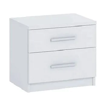 Noční stolek Noční stolek k lůžku BRYAN - bílý