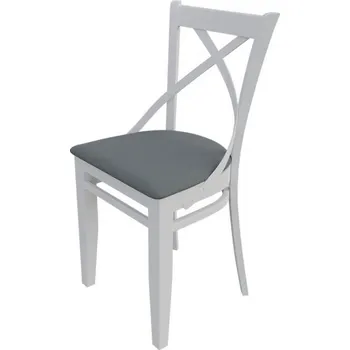 Jídelní židle Židle do jídelny MOVILE 41 - bílá / šedá 1