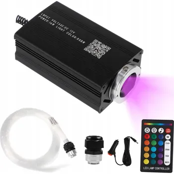 Lampička Projektor noční oblohy RGBW LED generátor hvězdné oblohy lampa Bluetooth