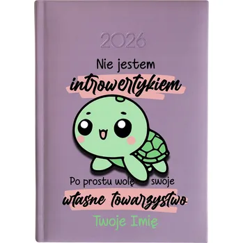 Kalendář Knižní kalendář 2026 A5 FunnyCase vícebarevný