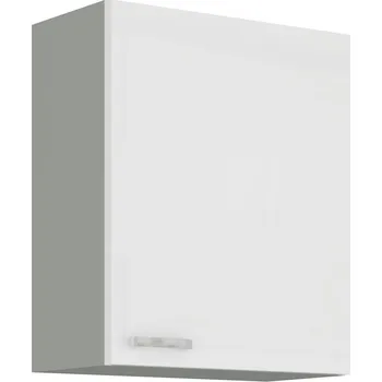 Kuchyňská linka Horní kuchyňská skříňka ULLERIKE - šířka 60 cm, bílá / šedá