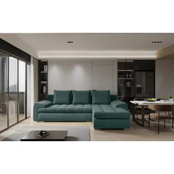 Sedací souprava Rozkládací sedací souprava BIBIANA 1 - petrolejová, pravý roh