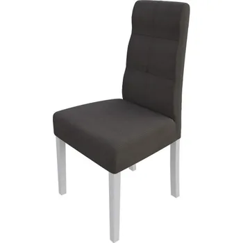 Jídelní židle Jídelní židle MOVILE 37 - bílá / tmavá hnědá 2