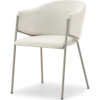 Jídelní židle Jídelní židle JUHI - krémová / šedá