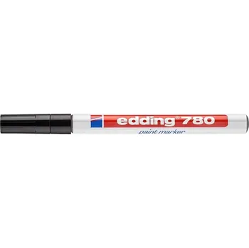 Olejový lakový popisovač Edding 780, hrot 0,8 mm, černý