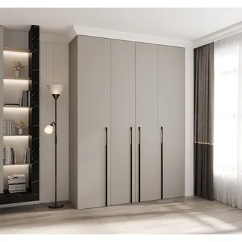 Šatní skříň VENETI LORENA 180 kašmír / černá