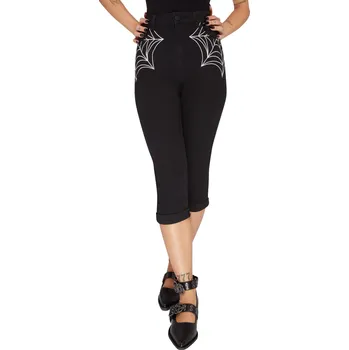 kalhoty dámské 3/4 KILLSTAR - Wicked Wheels - Black - XXL