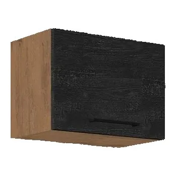 Kuchyňská skříňka Horní kuchyňská skříňka 50 cm ZHILAN - dub lancelot / dark wood