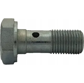 Brzdová hadice Šroub průtočný - přepadový - banjo - pro oka M10x1 - pozink; SR-04