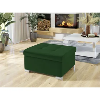 Taburet Taburetka do obýváku NELLI 1 - zelená 1