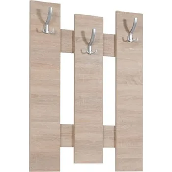 Věšák Nástěnný věšák do předsíně ORONOCO - dub sonoma