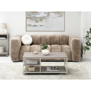 Konferenční stolek Konferenční stolek DINKO - béžový / krémový