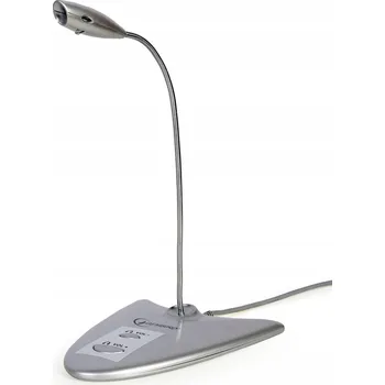 Mikrofon GEMBIRD Stolní USB mikrofon MIC-DU-01 s integrovanou zvukovou kartou