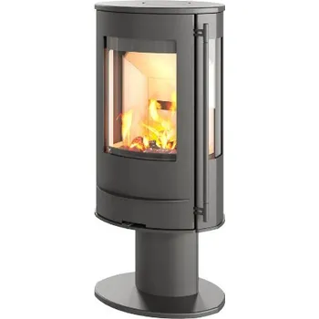 Krbová kamna Lotus Liva 7G černá a horní deska mastek Indian Night