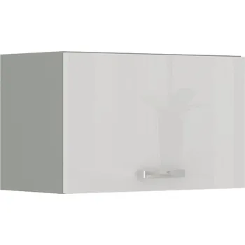 Kuchyňská linka Digestořová skříňka ULLERIKE - šířka 60 cm, bílá / šedá