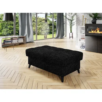 Taburet Taburet OKLAHOMA - černý 2