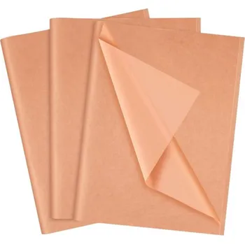 Balící papír Hedvábný balicí papír 40ks 17g/50x70cm, cihlový