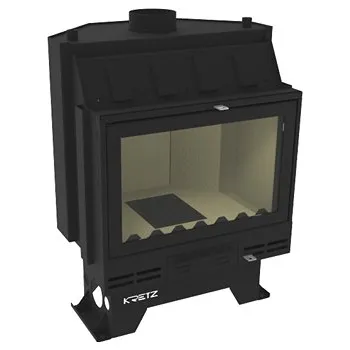 Krbová vložka KRETZ A 101 V, 103 V, 105 V rovné prosklení - typ A 103 V