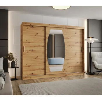 Šatní skříň Šatní skříň 250 cm SEYMA - dub artisan