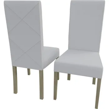 Jídelní židle Jídelní židle MOVILE 400 - dub sonoma / bílá ekokůže