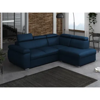 Sedací souprava Rozkládací rohová sedačka ORITUKO 1 - modrá, pravý roh