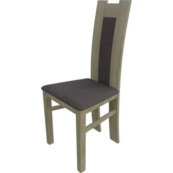 Jídelní židle Jídelní židle MOVILE 18 - dub sonoma / tmavá hnědá 2