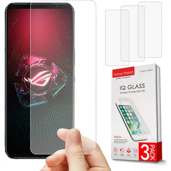 Pouzdro na mobilní telefon Hybridní Sklo ArmorShield pro Asus ROG Phone 5, 3 ks