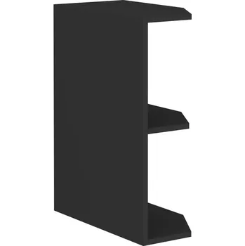 Kuchyňská skříňka Dolní rohová skříňka AGAFIJA - šířka 30 cm, černá