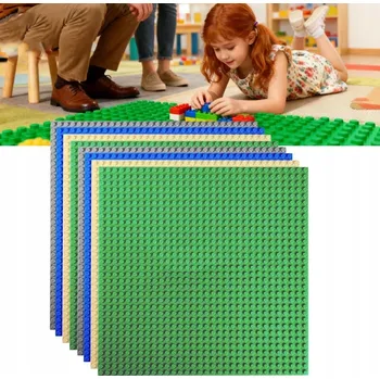 ostatní stavebnice STAVEBNÍ DESKA PRO KOSTKY 8KS 4 Barvy 32x32