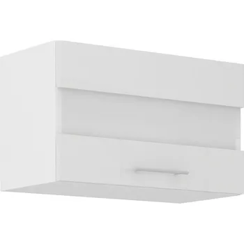 Kuchyňská linka Horní kuchyňská skříňka s prosklením LAJLA - šířka 60 cm, bílá