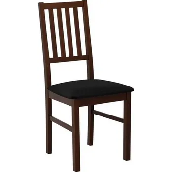 Jídelní židle Dřevěná jídelní židle DANBURY 7 - ořech / černá