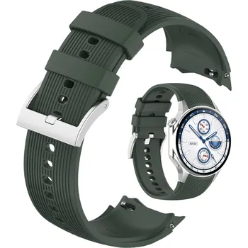 Řemínek na hodinky Řemínek KBR Games pro Samsung 22mm, zelený